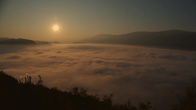 太白县云海日出