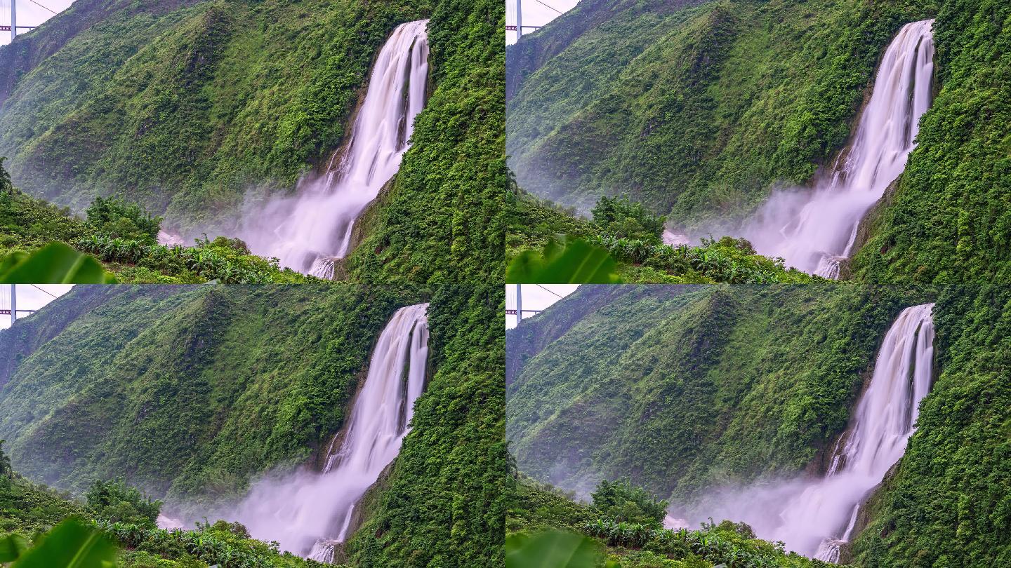 贵州关岭滴水滩瀑布4K延时摄影