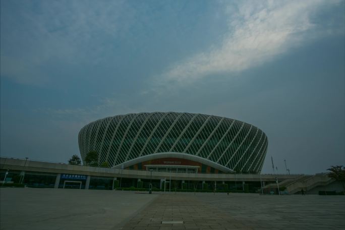 武汉光谷网球中心延时（相机）