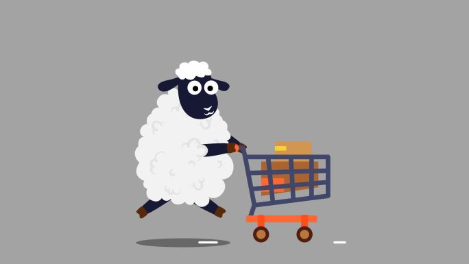 mg小羊逛超市购物-alpha通道