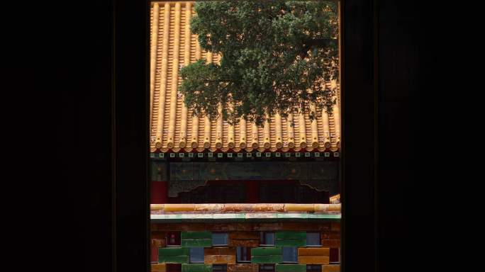 北京故宫，屋脊神兽，坤宁宫4k