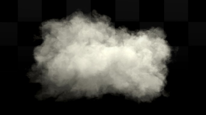 云层烟雾（带通道）