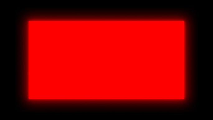 红色灯箱闪烁（带透明通道）