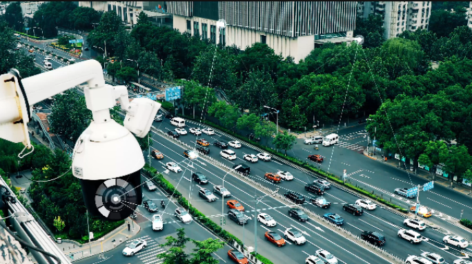 北京科技智慧交通道路监控4k-城市监控