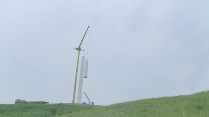 建造风力发电机