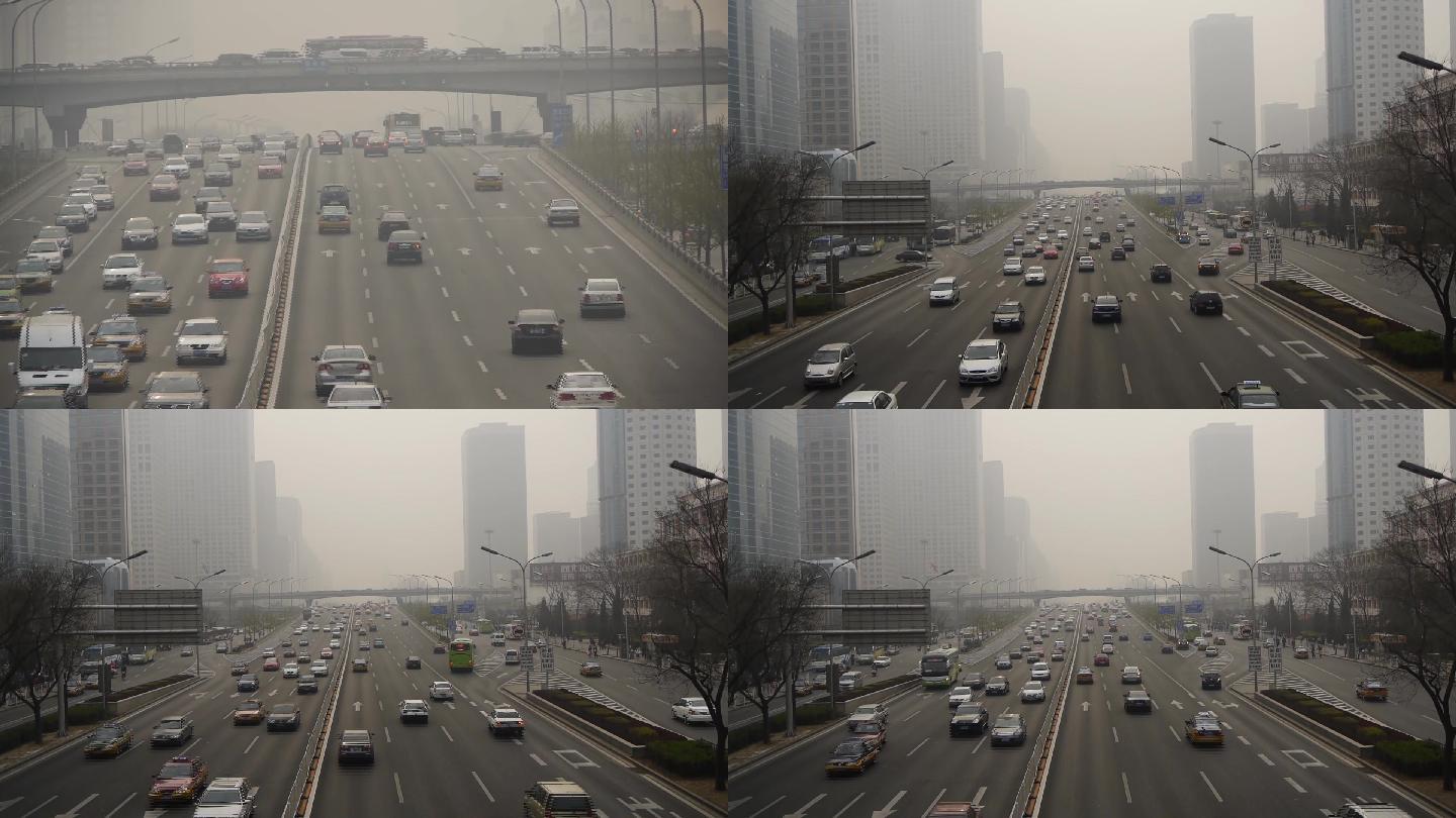 治理雾霾城市图片素材-正版创意图片500332722-摄图网