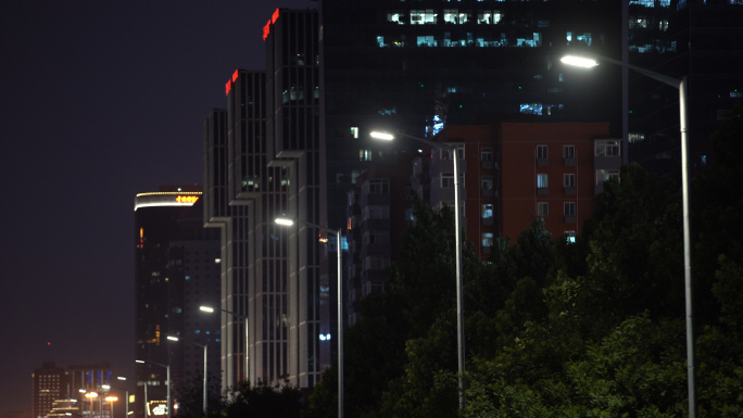 【原创】4k夜景路灯