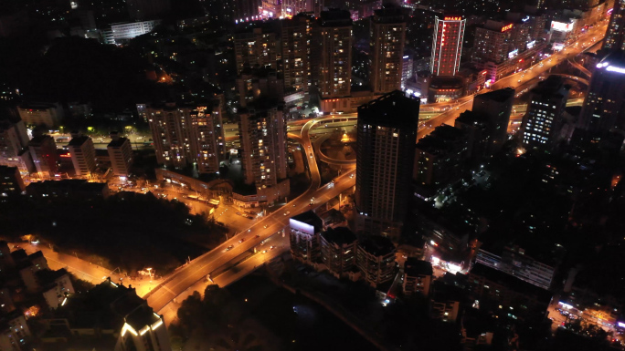 贵阳市城市夜景（新老城区）