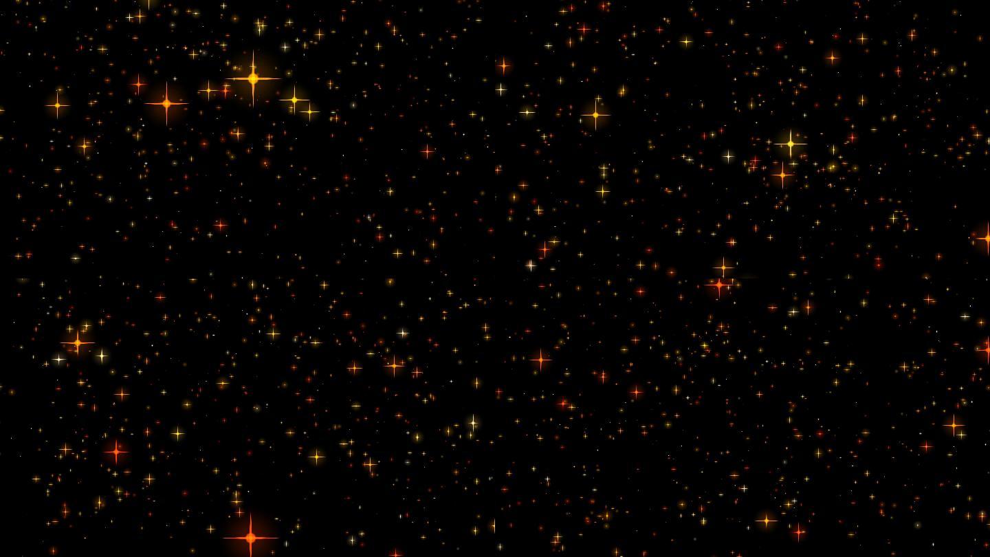 星光粒子叠加素材（透明MOV）
