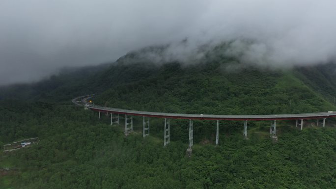 雅西高速公路航拍