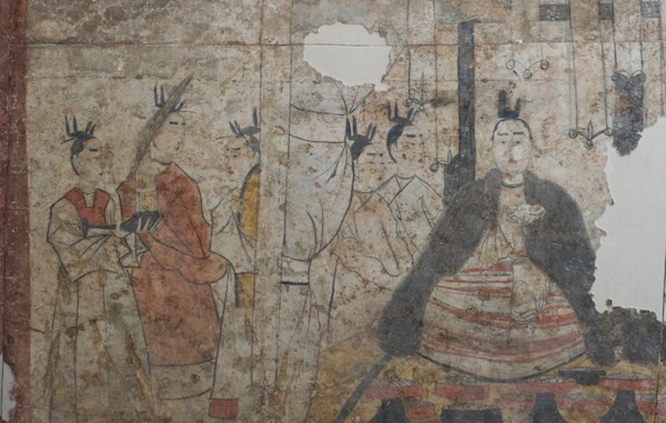 北齐水泉梁墓室壁画
