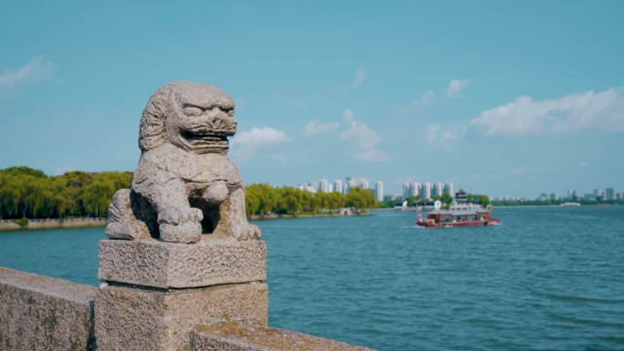 苏州石湖景区上方山延时