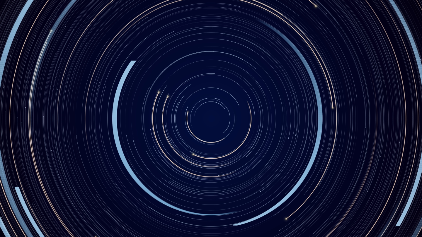 旋转线条星轨背景视频素材