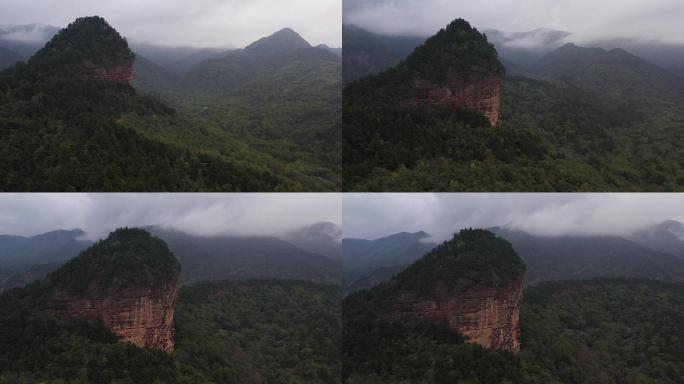 天水市麦积山航拍