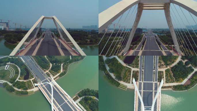 郑州天健湖公园景观桥