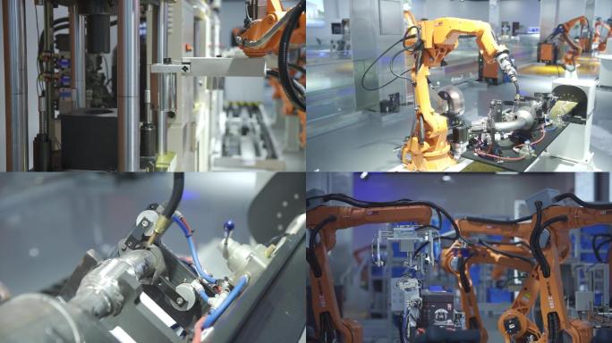 机械手臂工业机器人工作自动化