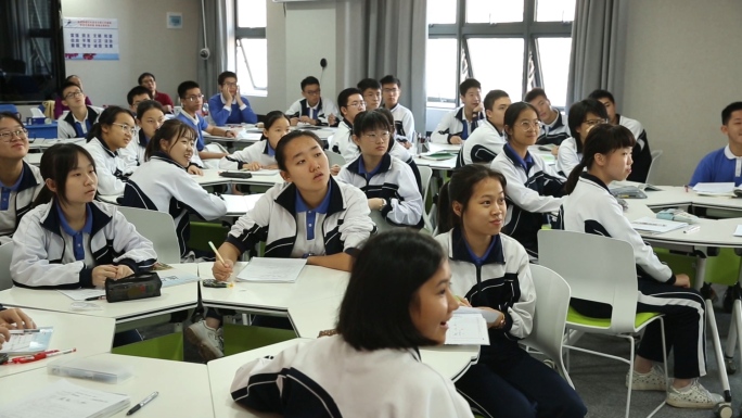 高中地理实拍上课