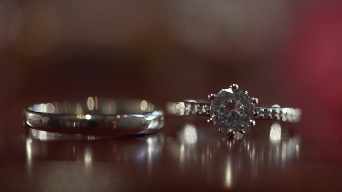 婚礼婚戒戒指钻戒宝石、可商用