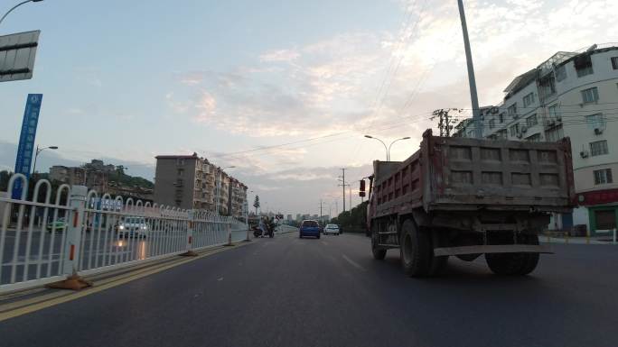 襄阳环城路街景