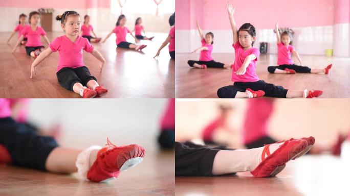 舞蹈培训机构幼儿舞蹈练习