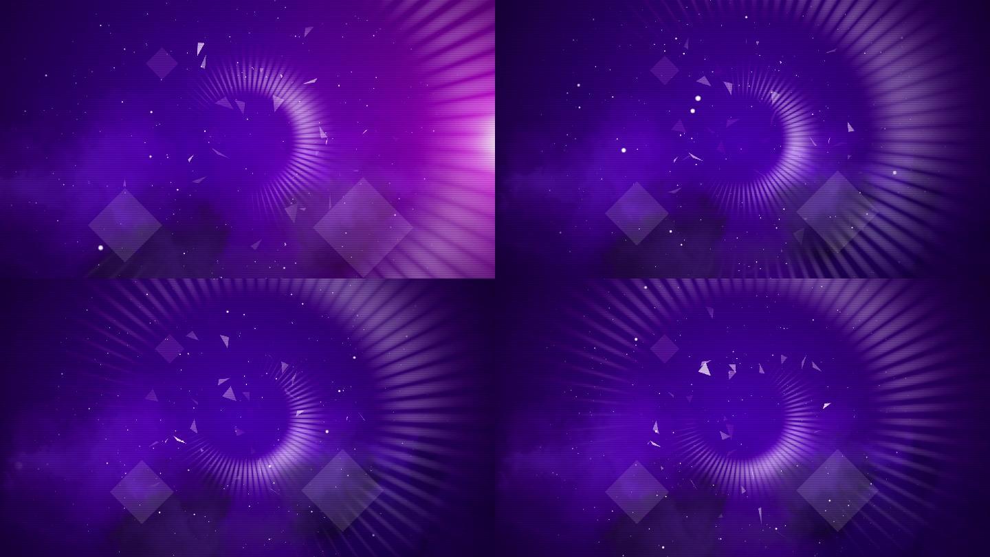 紫色动态背景小元素动态放射线