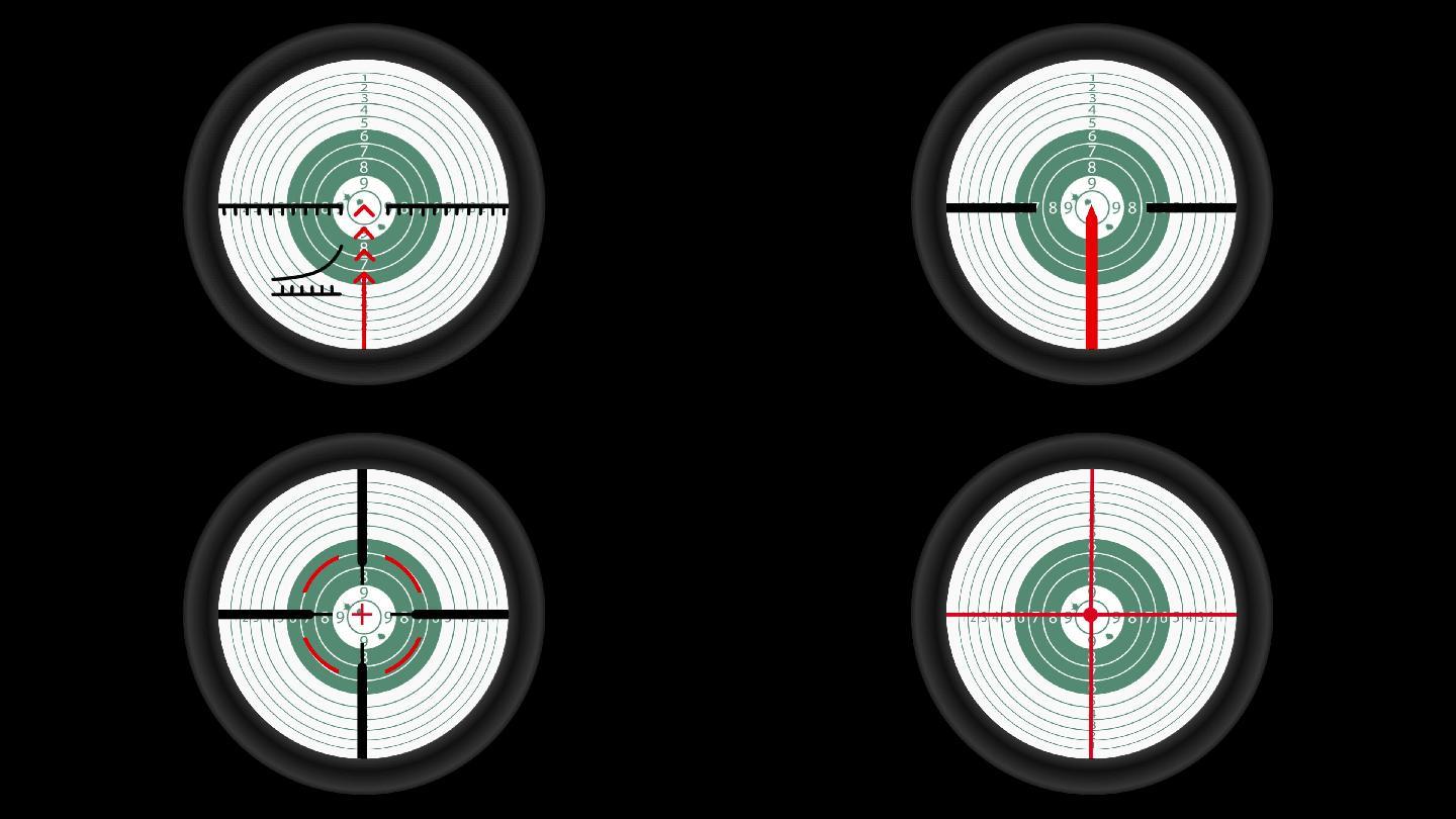 11款瞄准镜射击效果