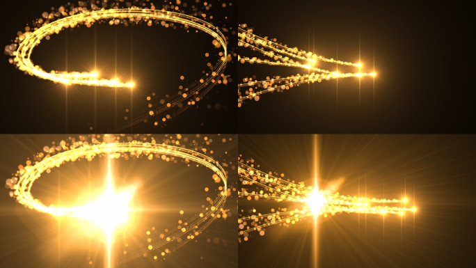 4款粒子光线转场（带通道）
