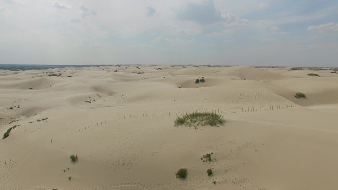沙漠4K航拍素材