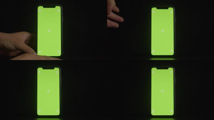 4K手机绿幕抠图替换屏幕、手机展示APP