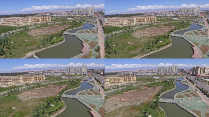 2020年新疆古城阿克苏航拍第三集