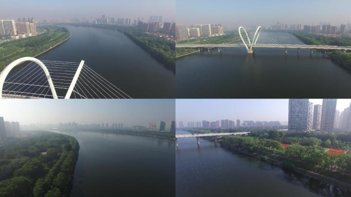 浑河三好桥4K航拍