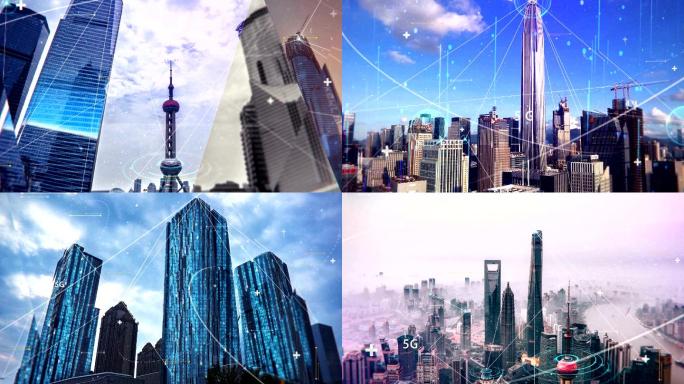 【原创】科技智慧城市4k连线版片头