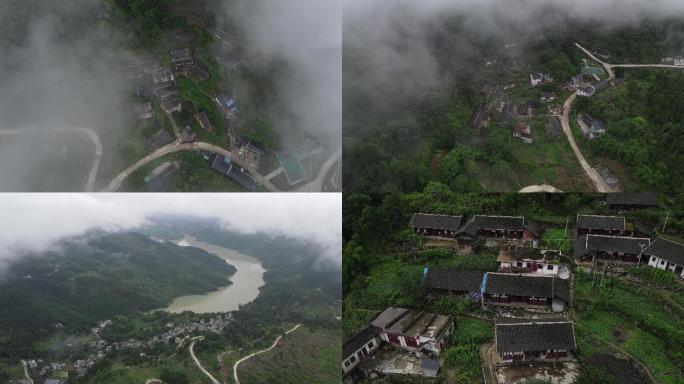 贵州农村航拍生态环境4K