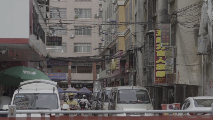 城镇乡村道路街拍老城区SLOG