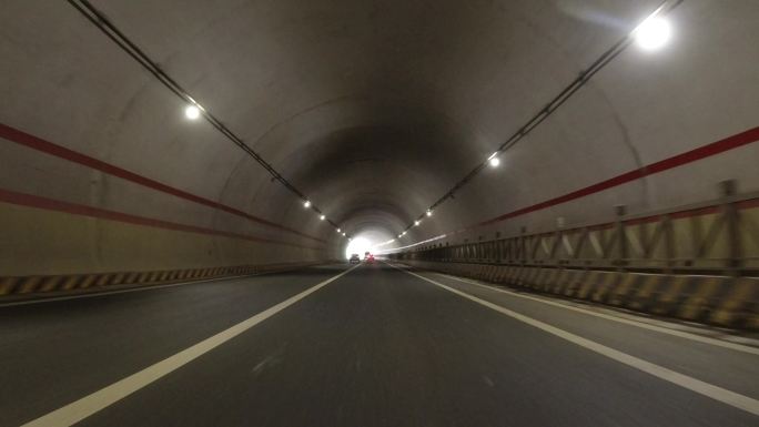 4K-原素材-隧道高速