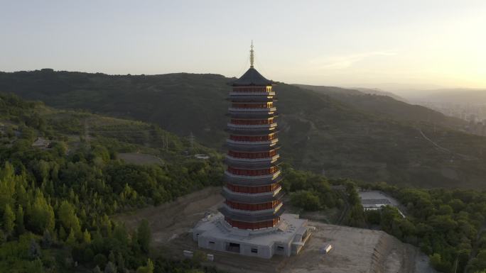 4K-原素材-天水南郭寺遗址博物馆