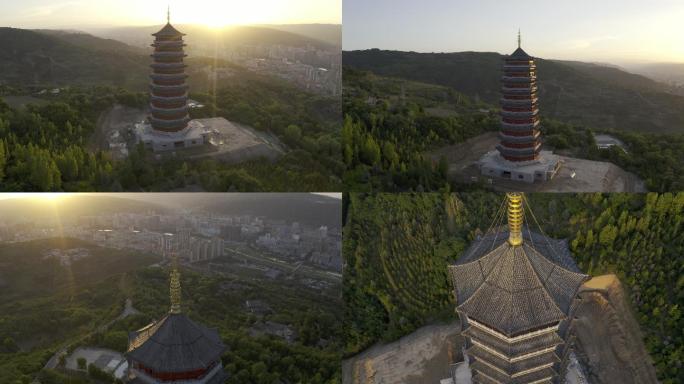 4K-原素材-天水南郭寺遗址博物馆