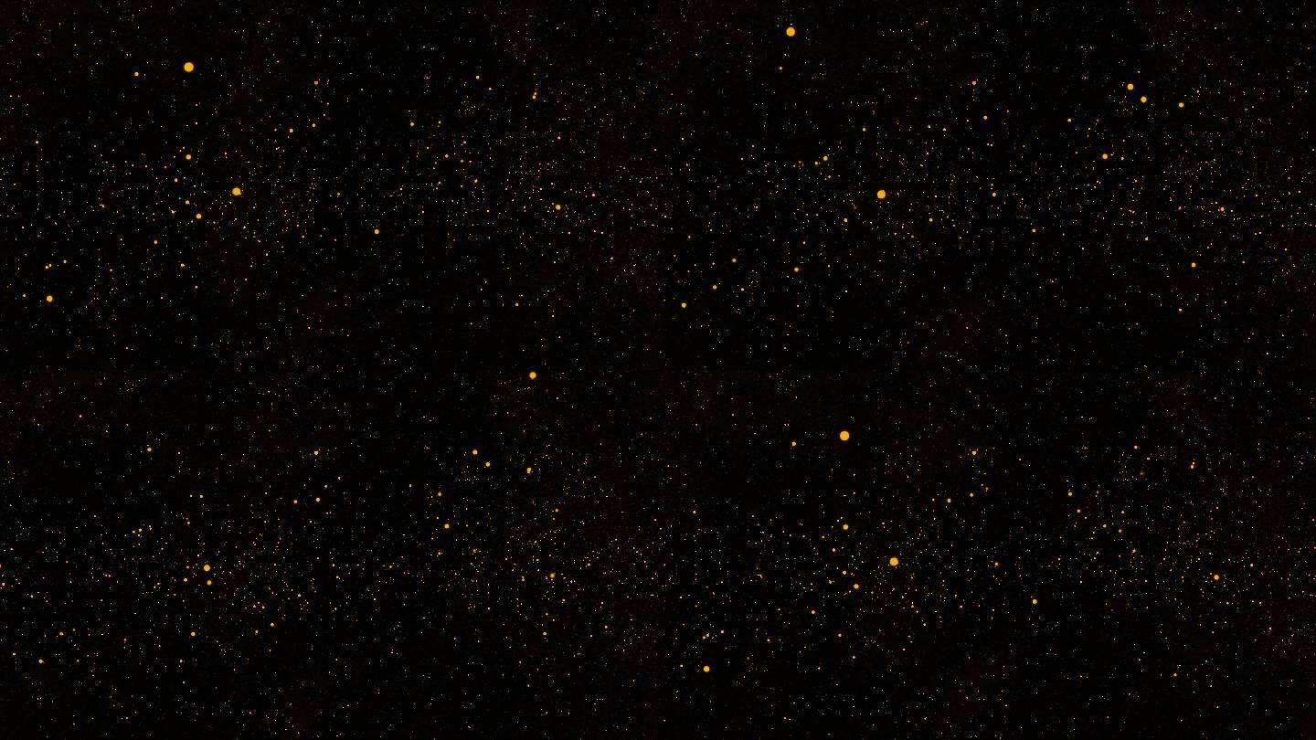 【4K宇宙背景】金色星空向前繁星璀璨震撼