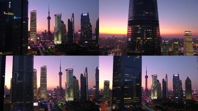 上海城市地标东方明珠上海中心【4K】