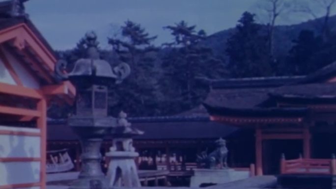 上世纪初日本神道教寺庙庙宇