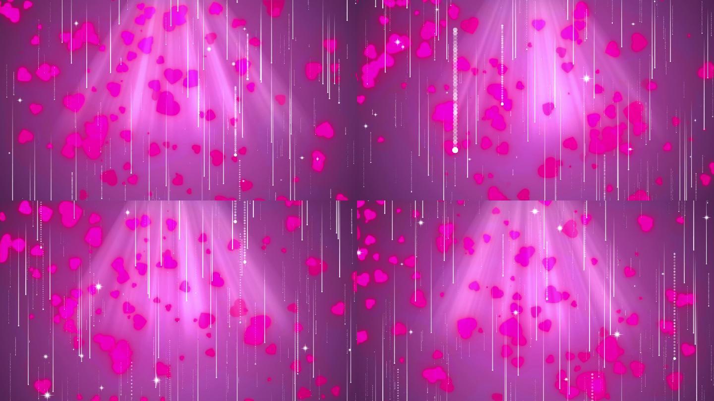 粉色浪漫视频背景
