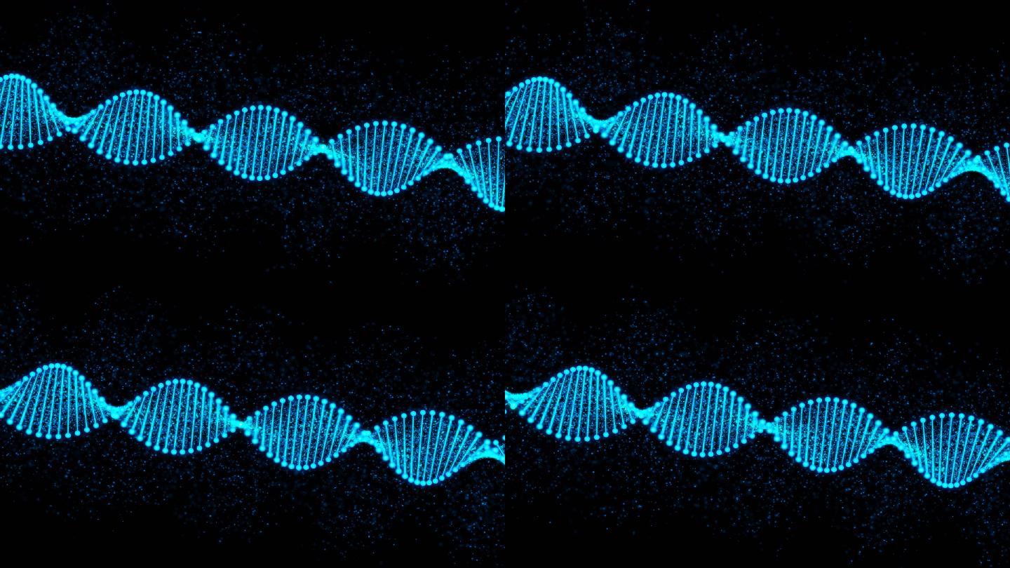 粒子DNA基因链