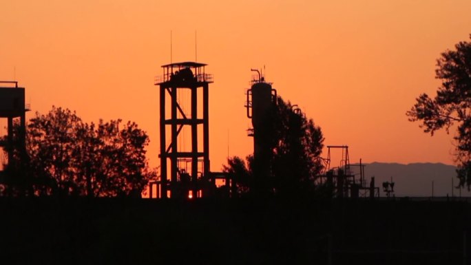 日出日落金色太阳朝阳夕阳