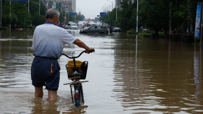 洪水 城市内涝 水灾洪涝灾害