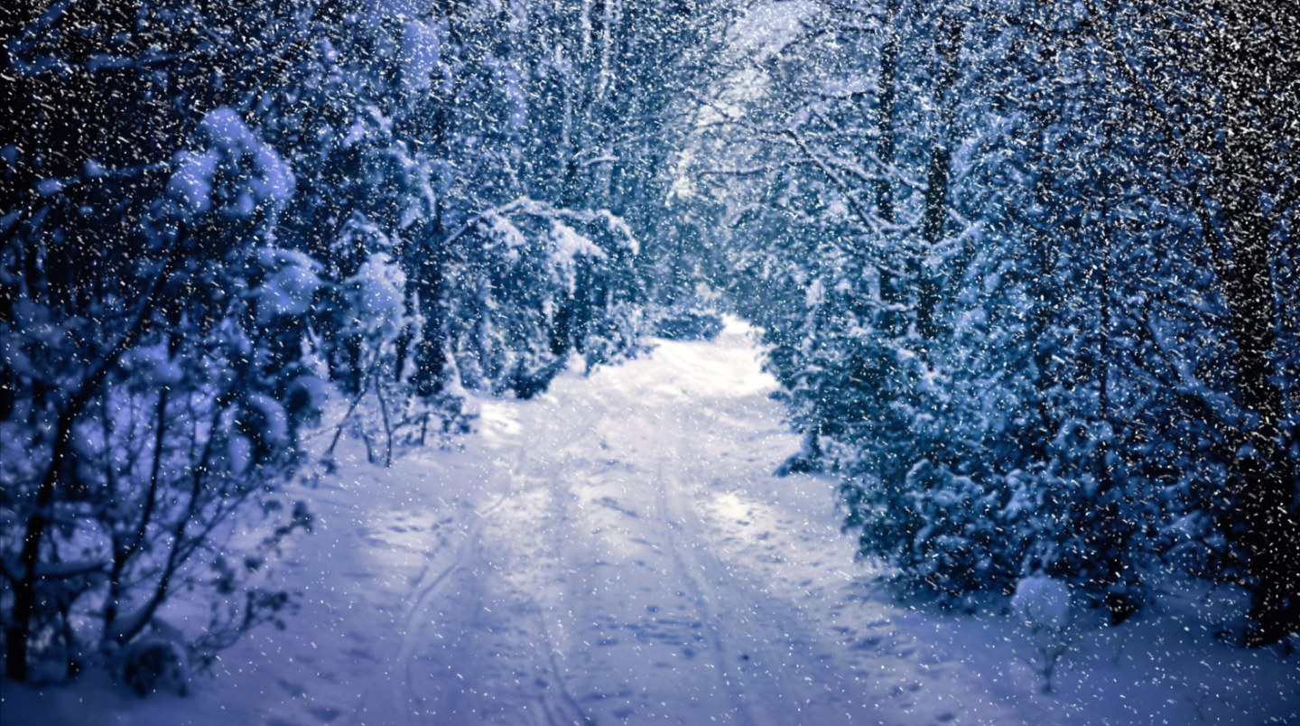 雪小雪中雪大雪暴风雪带通道