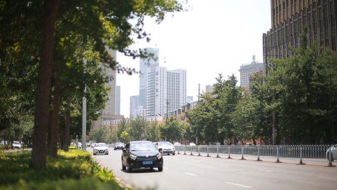 【可商用】城市万能空镜头无城市特点画面