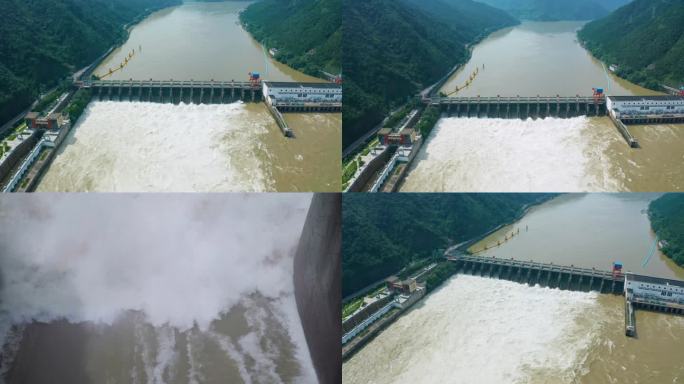 4K大坝泄洪