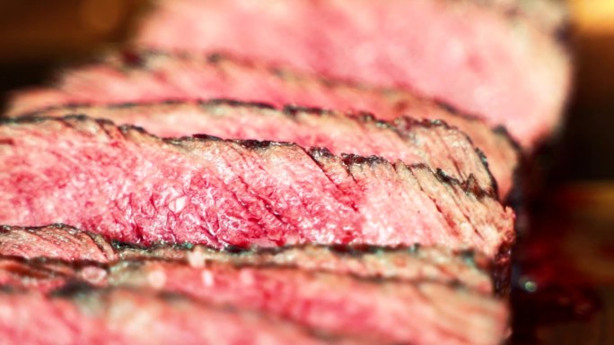 牛肉切牛肉煎肉火腿高级餐厅