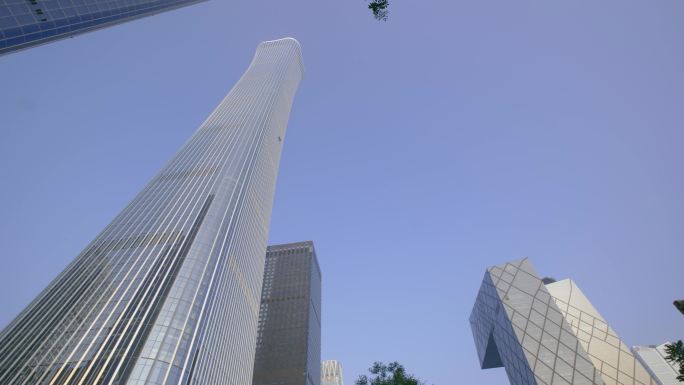 中国尊北京最高楼中信大厦大楼4K