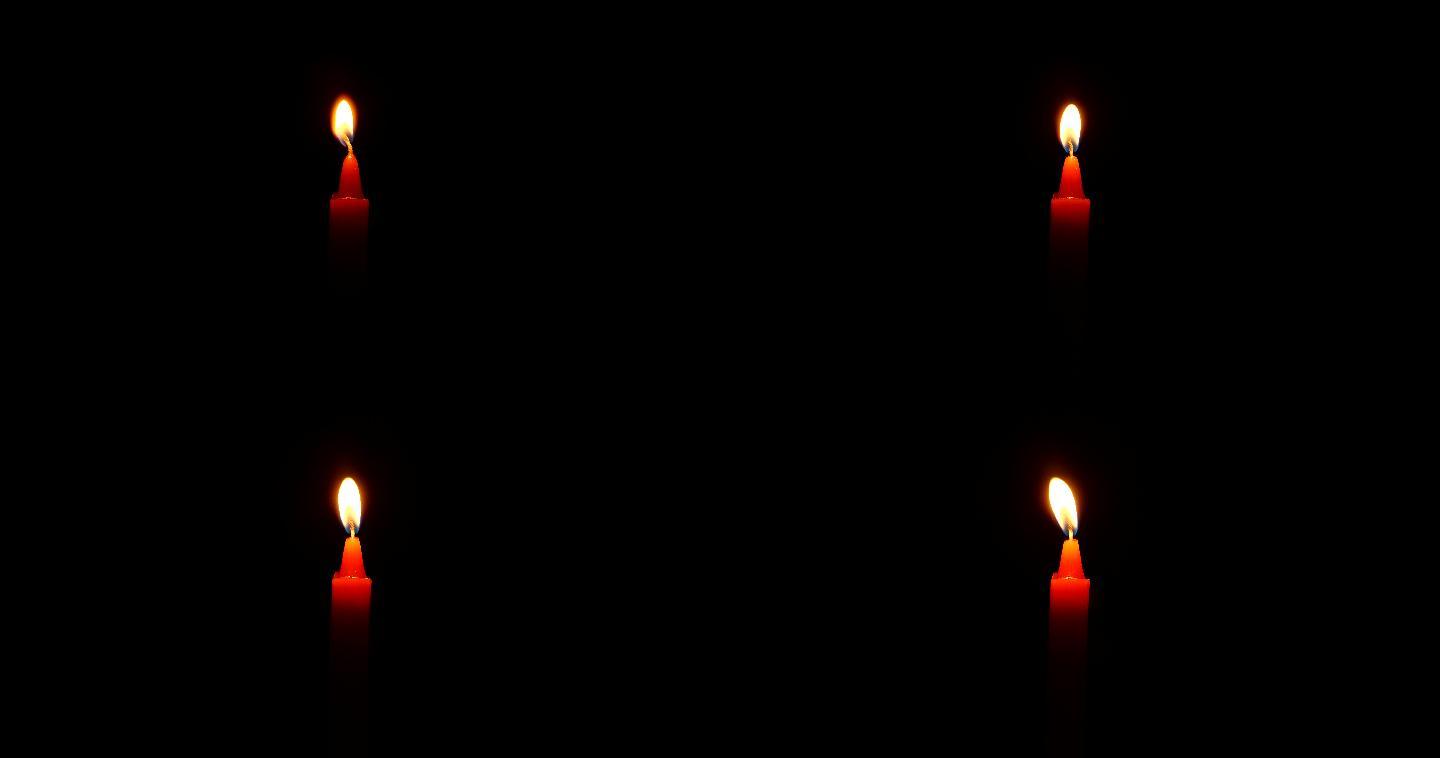 【4k原创】黑夜点燃蜡烛